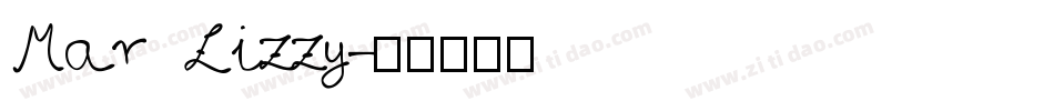 Mar Lizzy字体转换